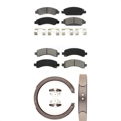 [Avant + Arrière] Kit de plaquette (semi-métallique) de frein pour Chevrolet Express 1500 GMC Savana KSN-100721