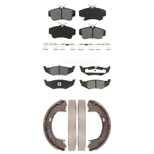 [Avant + Arrière] Kit de plaquette (semi-métallique) de frein pour Chrysler PT Cruiser Dodge Neon KSN-100731