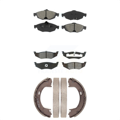 [Avant + Arrière] Kit de plaquette (semi-métallique) de frein pour Chrysler Sebring Dodge Stratus KSN-100733