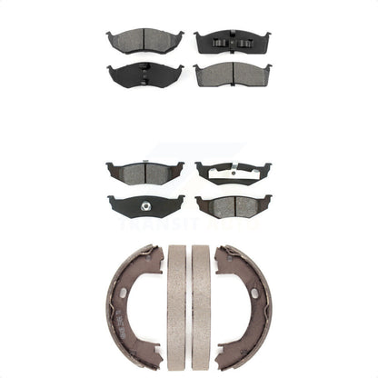 [Avant + Arrière] Kit de plaquette (semi-métallique) de frein pour Neon Dodge Plymouth KSN-100734