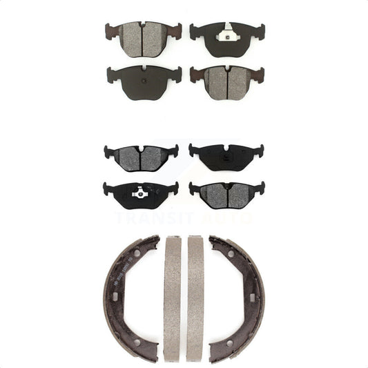 [Avant + Arrière] Kit de plaquette (semi-métallique) de frein pour BMW 530i 540i KSN-100737