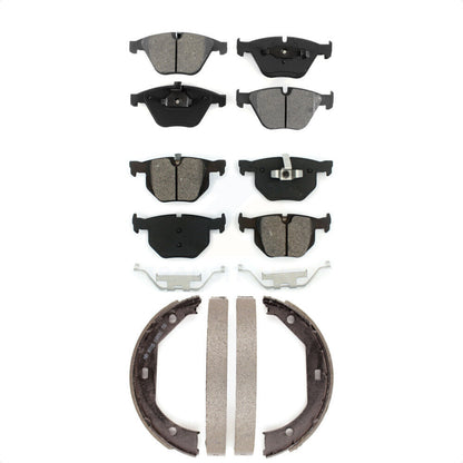 [Avant + Arrière] Kit de plaquette (semi-métallique) de frein pour BMW 335i xDrive X1 335d 335xi 335is KSN-100738