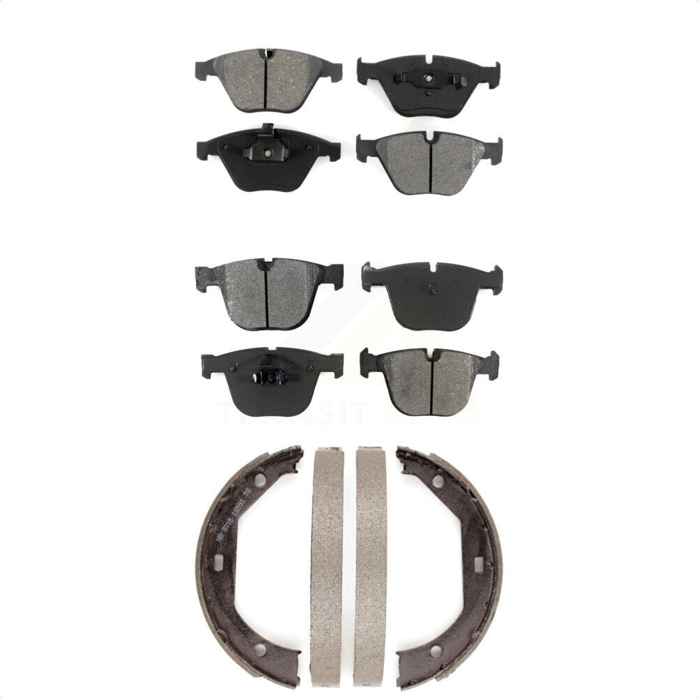 [Avant + Arrière] Kit de plaquette (semi-métallique) de frein pour BMW M3 1 Series M KSN-100740