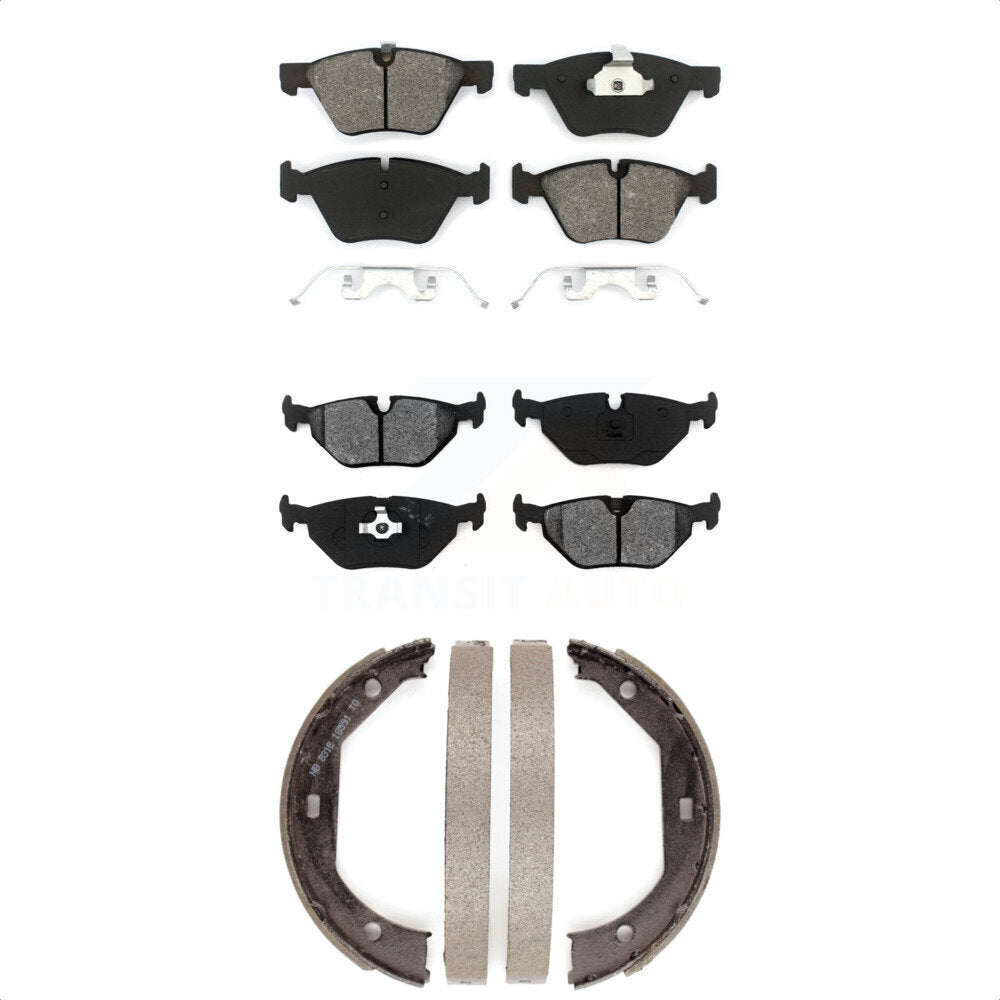 [Avant + Arrière] Kit de plaquette (semi-métallique) de frein pour BMW 528i 525i KSN-100741