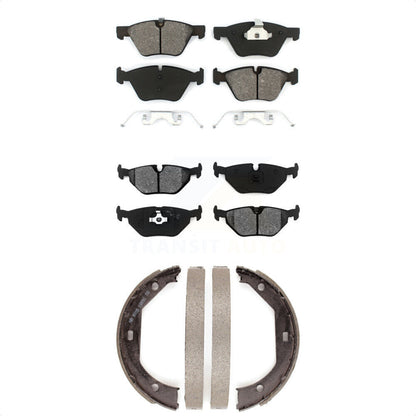 [Avant + Arrière] Kit de plaquette (semi-métallique) de frein pour BMW 528i 525i KSN-100741
