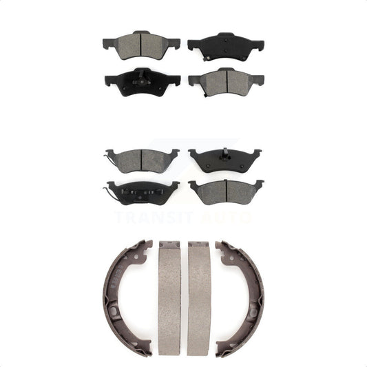[Avant + Arrière] Kit de plaquette (semi-métallique) de frein pour Dodge Grand Caravan Chrysler Town & Country Voyager KSN-100746