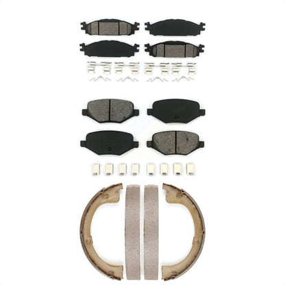 [Avant + Arrière] Kit de plaquette (semi-métallique) de frein pour Lincoln MKT KSN-100750