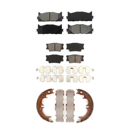 [Avant + Arrière] Kit de plaquette (semi-métallique) de frein pour Toyota Camry Lexus ES350 Avalon KSN-100759