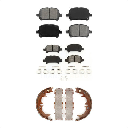 [Avant + Arrière] Kit de plaquette (semi-métallique) de frein pour Toyota Camry Avalon Solara KSN-100761