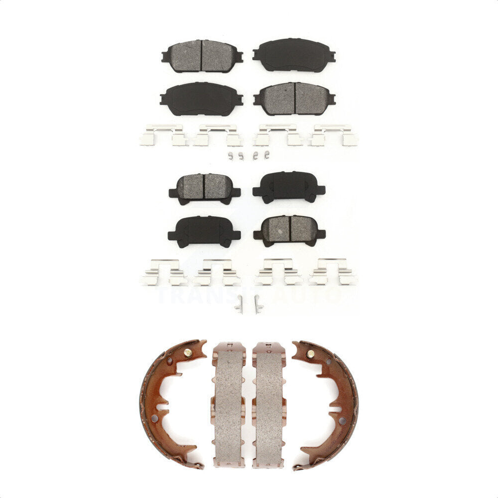 [Avant + Arrière] Kit de plaquette (semi-métallique) de frein pour Toyota Camry Avalon Solara KSN-100762