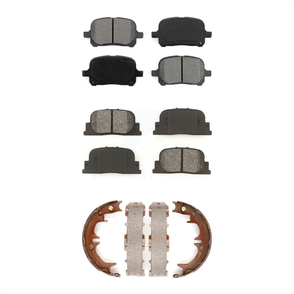 [Avant + Arrière] Kit de plaquette (semi-métallique) de frein pour Toyota Camry Lexus ES300 KSN-100765