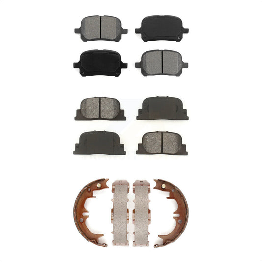 [Avant + Arrière] Kit de plaquette (semi-métallique) de frein pour Toyota Camry Lexus ES300 KSN-100765