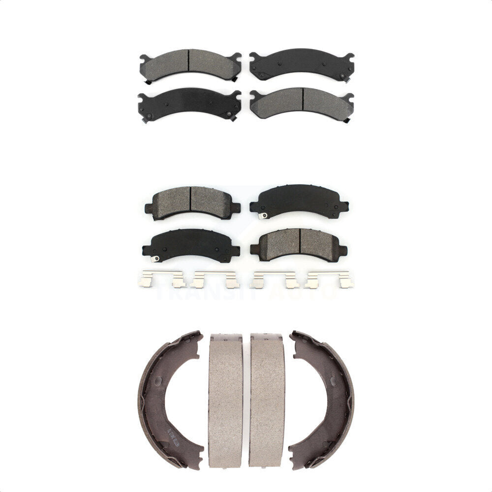 [Avant + Arrière] Kit de plaquette (semi-métallique) de frein pour Chevrolet Express 3500 2500 GMC Savana KSN-100771