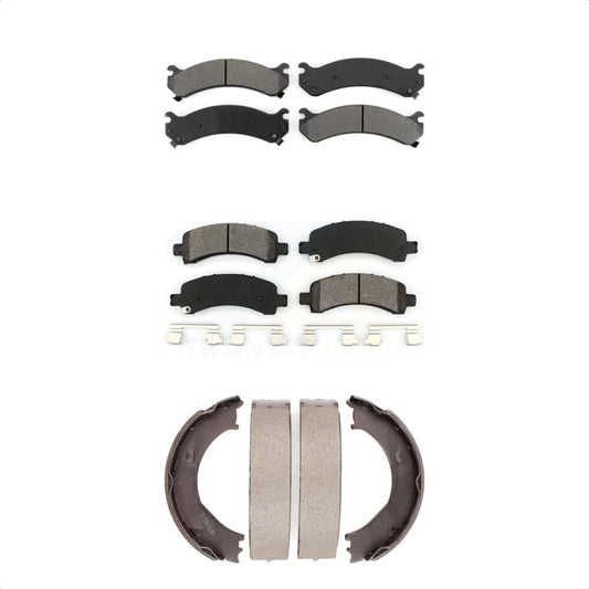 [Avant + Arrière] Kit de plaquette (semi-métallique) de frein pour Chevrolet Express 3500 2500 GMC Savana KSN-100771