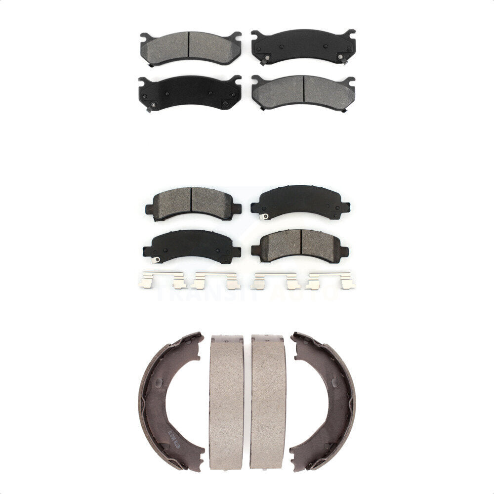 [Avant + Arrière] Kit de plaquette (semi-métallique) de frein pour Chevrolet Express 2500 GMC Savana KSN-100774
