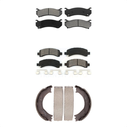 [Avant + Arrière] Kit de plaquette (semi-métallique) de frein pour Chevrolet Express 2500 GMC Savana KSN-100774