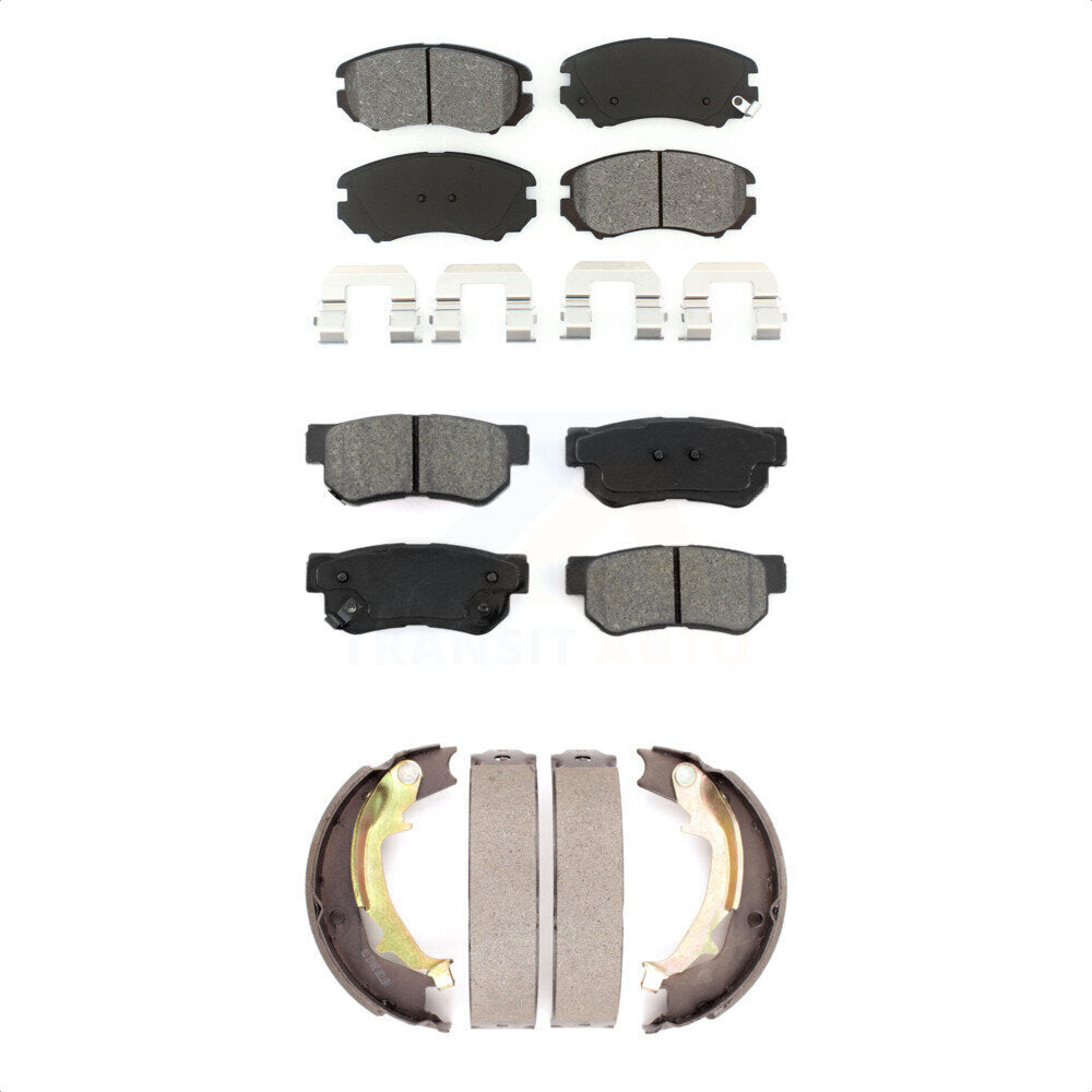 [Avant + Arrière] Kit de plaquette (semi-métallique) de frein pour Kia Sportage Hyundai Tucson KSN-100788