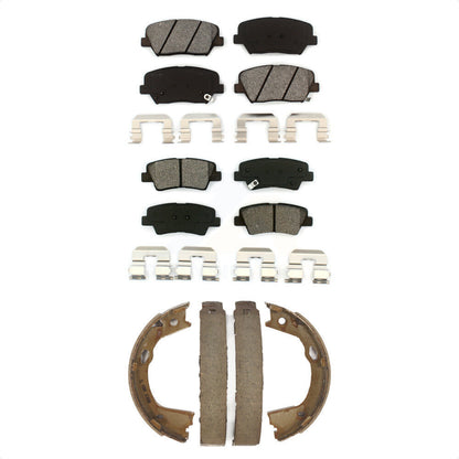 [Avant + Arrière] Kit de plaquette (semi-métallique) de frein pour 2012-2017 Hyundai Azera KSN-100790