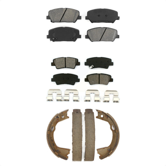[Avant + Arrière] Kit de plaquette (semi-métallique) de frein pour Kia Optima KSN-100793