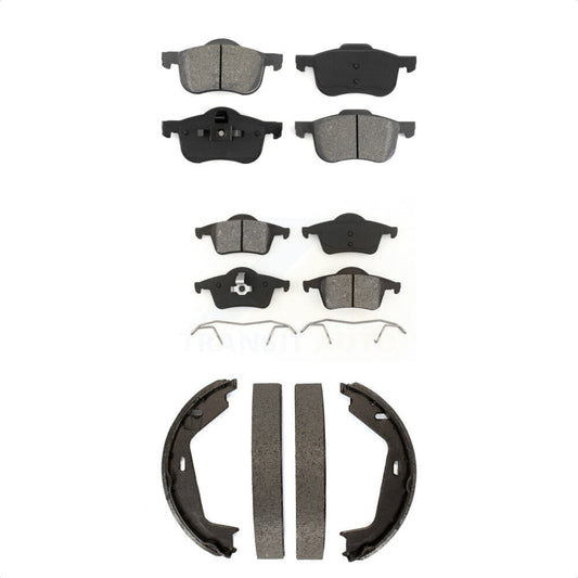 [Avant + Arrière] Kit de plaquette (semi-métallique) de frein pour Volvo S80 XC70 KSN-100799