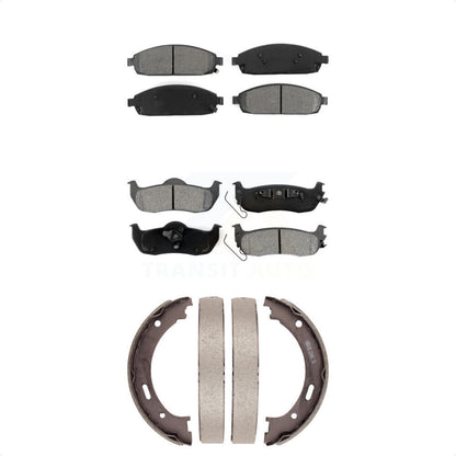 [Avant + Arrière] Kit de plaquette (semi-métallique) de frein pour Jeep Grand Cherokee Commander KSN-100802