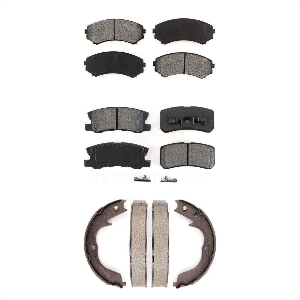 [Avant + Arrière] Kit de plaquette (semi-métallique) de frein pour Mitsubishi Endeavor KSN-100805