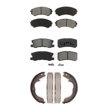 [Avant + Arrière] Kit de plaquette (semi-métallique) de frein pour Mitsubishi Endeavor KSN-100805