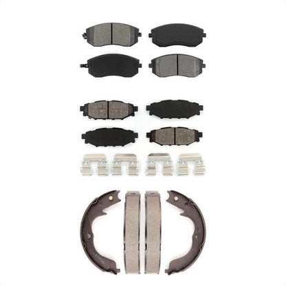 [Avant + Arrière] Kit de plaquette (semi-métallique) de frein pour Subaru Outback Forester Impreza Legacy KSN-100806