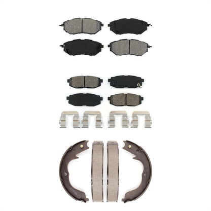 [Avant + Arrière] Kit de plaquette (semi-métallique) de frein pour Subaru Outback Legacy KSN-100807