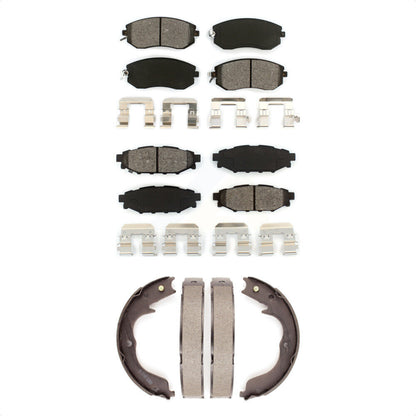 [Avant + Arrière] Kit de plaquette (semi-métallique) de frein pour Subaru Impreza Forester KSN-100808
