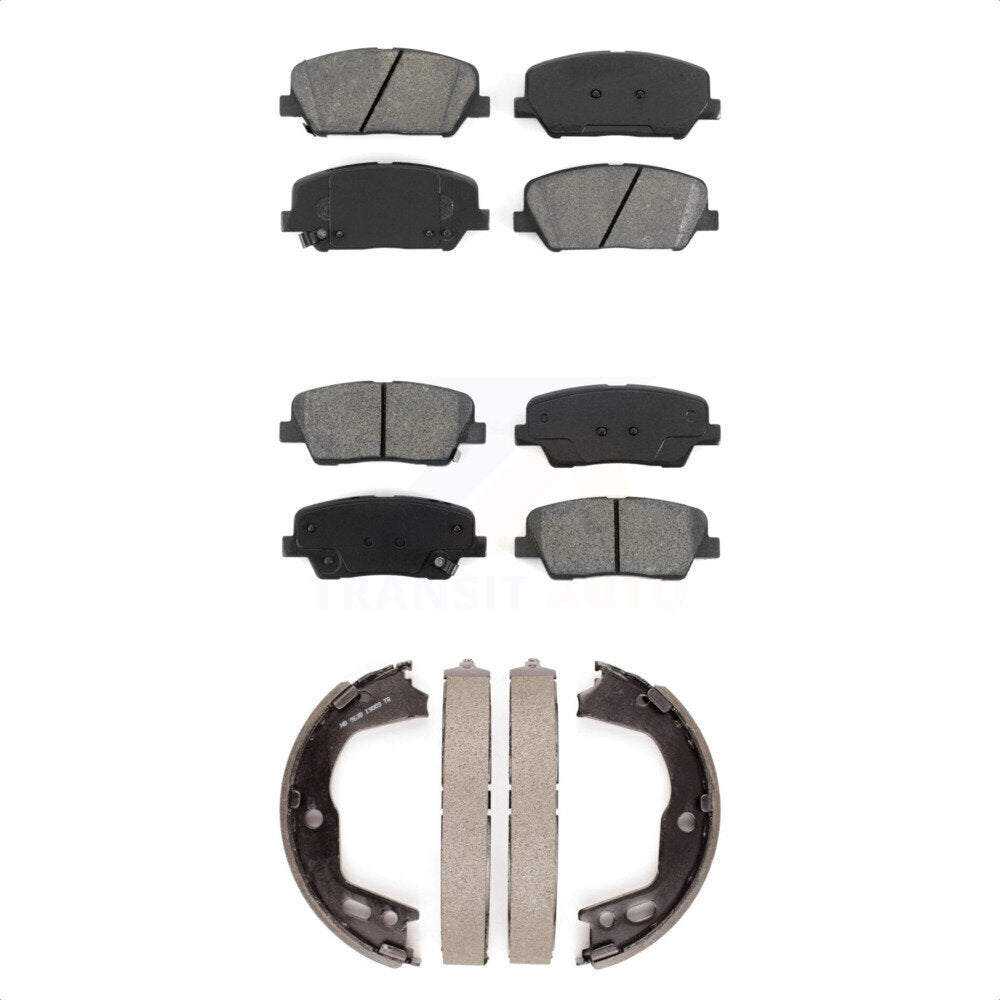 [Avant + Arrière] Kit de plaquette (semi-métallique) de frein pour Hyundai Genesis Coupe KSN-100812