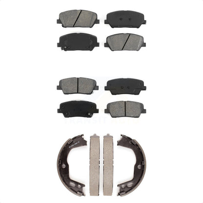 [Avant + Arrière] Kit de plaquette (semi-métallique) de frein pour Hyundai Genesis Coupe KSN-100812