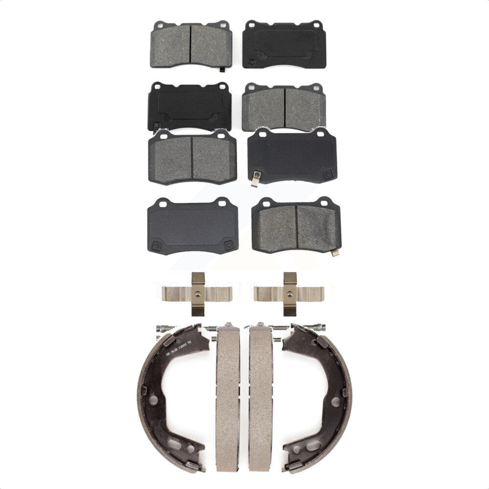 [Avant + Arrière] Kit de plaquette (semi-métallique) de frein pour Hyundai Genesis Coupe KSN-100813