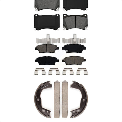 [Avant + Arrière] Kit de plaquette (semi-métallique) de frein pour Hyundai Genesis KSN-100814