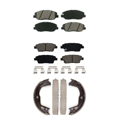 [Avant + Arrière] Kit de plaquette (semi-métallique) de frein pour Hyundai Genesis 3.8L KSN-100815