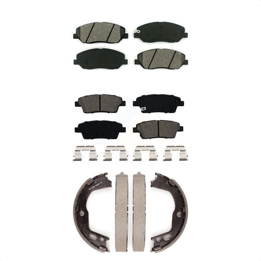 [Avant + Arrière] Kit de plaquette (semi-métallique) de frein pour Hyundai Genesis 3.8L KSN-100815