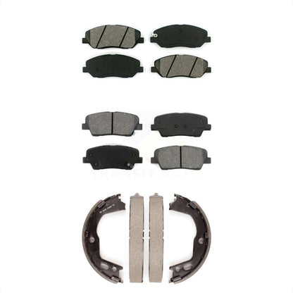 [Avant + Arrière] Kit de plaquette (semi-métallique) de frein pour Hyundai Genesis 3.8L KSN-100817