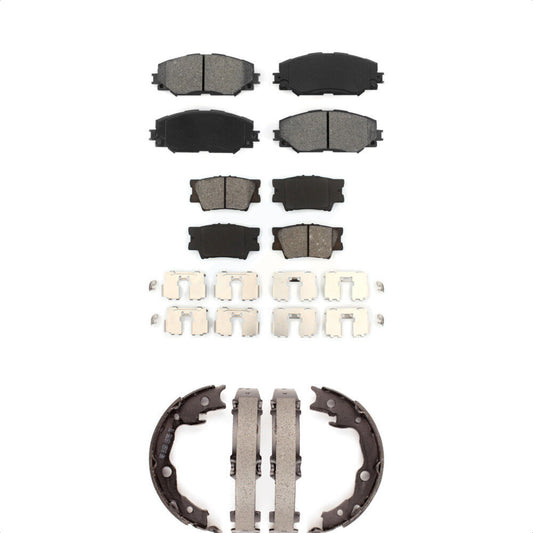 [Avant + Arrière] Kit de plaquette (semi-métallique) de frein pour Toyota RAV4 Lexus HS250h KSN-100821