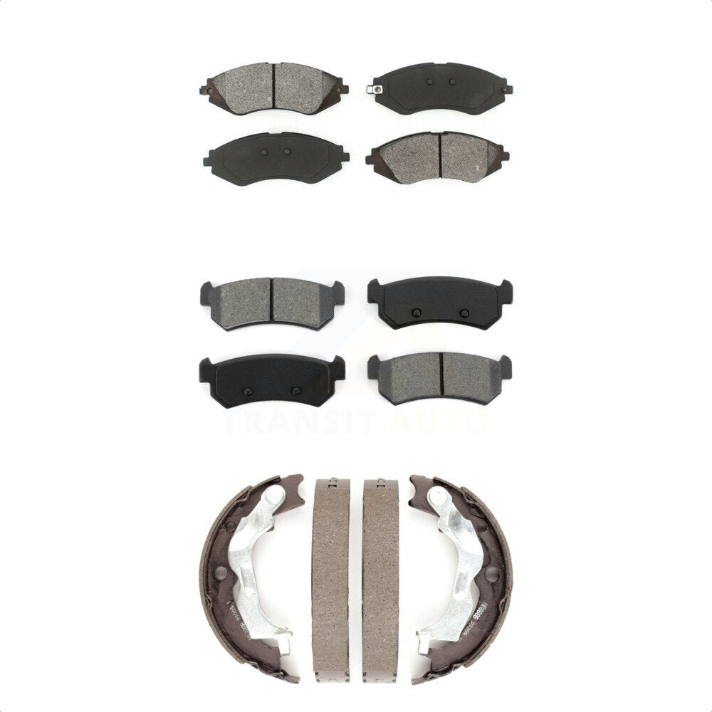 [Avant + Arrière] Kit de plaquette (semi-métallique) de frein pour Suzuki Forenza Reno KSN-100831