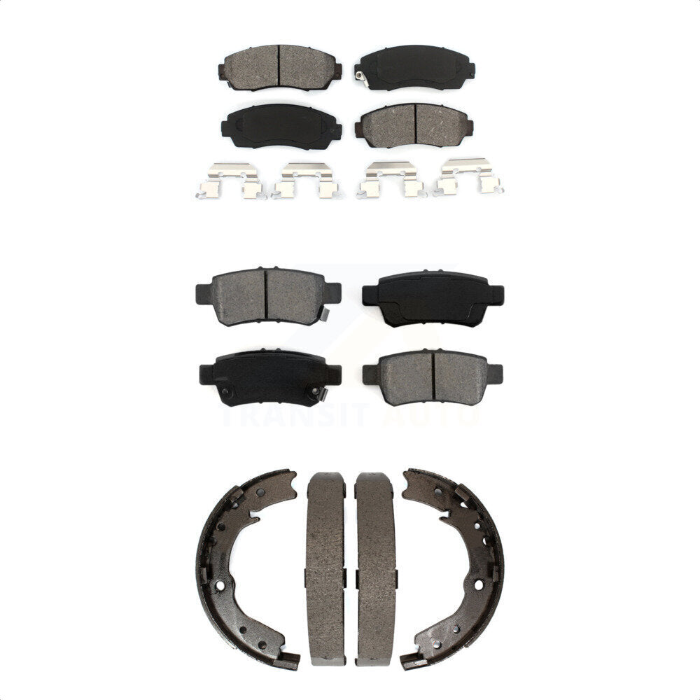 [Avant + Arrière] Kit de plaquette (semi-métallique) de frein pour 2005-2010 Honda Odyssey KSN-100834