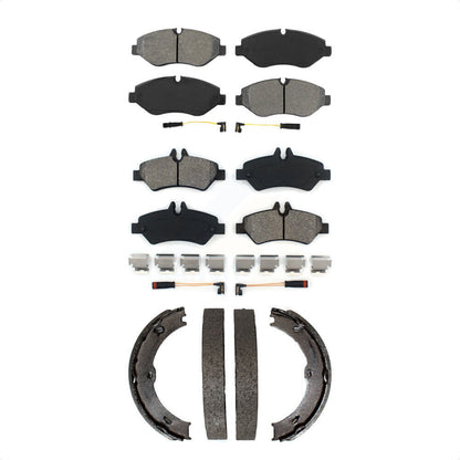 [Avant + Arrière] Kit de plaquette (semi-métallique) de frein pour Sprinter 2500 Mercedes-Benz Freightliner Dodge KSN-100836