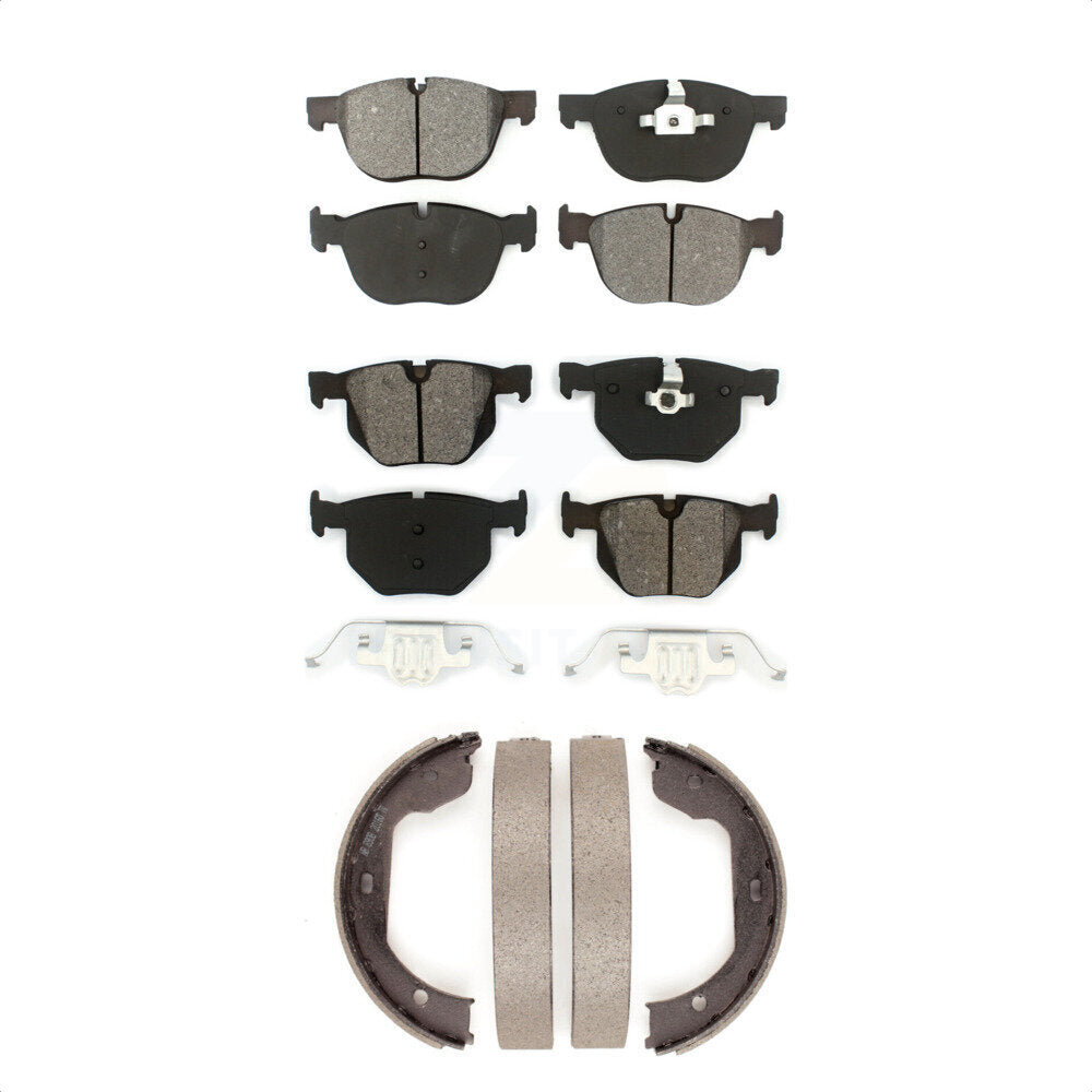 [Avant + Arrière] Kit de plaquette (semi-métallique) de frein pour BMW X5 X6 KSN-100839