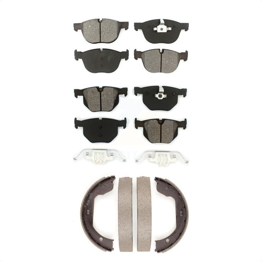 [Avant + Arrière] Kit de plaquette (semi-métallique) de frein pour BMW X5 X6 KSN-100839