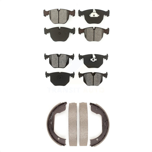 [Avant + Arrière] Kit de plaquette (semi-métallique) de frein pour BMW X5 M5 KSN-100843