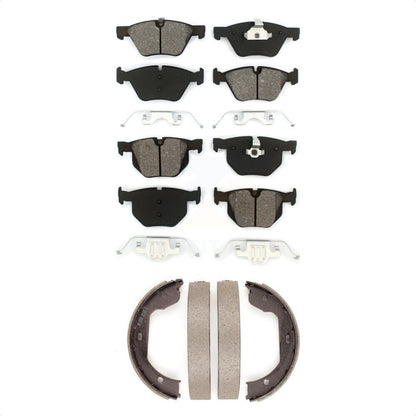 [Avant + Arrière] Kit de plaquette (semi-métallique) de frein pour BMW 525i KSN-100844