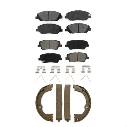 [Avant + Arrière] Kit de plaquette (semi-métallique) de frein pour Hyundai Santa Fe XL KSN-100857