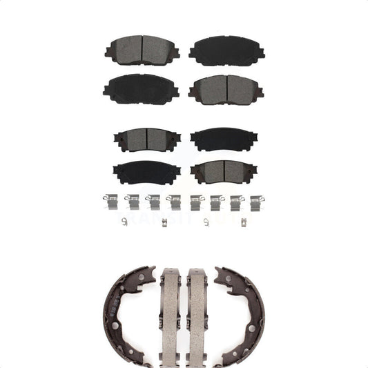 [Avant + Arrière] Kit de plaquette (semi-métallique) de frein pour Toyota Camry KSN-100859