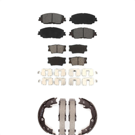 [Avant + Arrière] Kit de plaquette (semi-métallique) de frein pour Toyota Camry KSN-100860