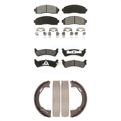 [Avant + Arrière] Kit de plaquette (semi-métallique) de frein pour 2001 Ford Explorer Sport KSN-100862 par Transit Auto