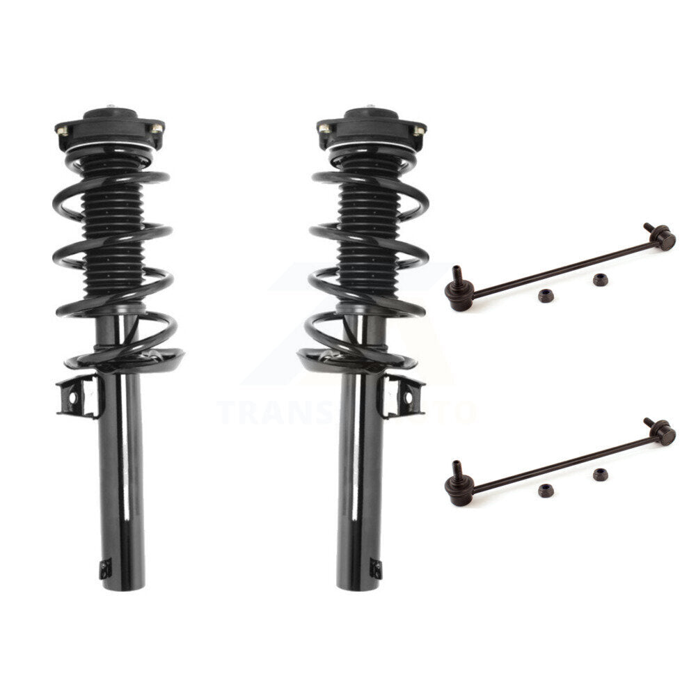 [Avant] Kit d'ensemble de jambe de suspension avec ressort hélicoïdal pour Volkswagen Tiguan Limited KSS-100485